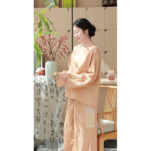 【抖音专属】新中式上衣（23708004紫磨金-设计师） 商品图4