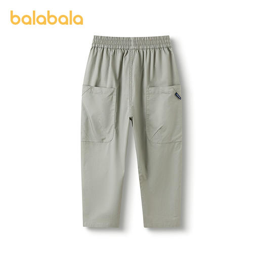巴拉巴拉童装儿童裤子夏薄款长裤2025男大童速干凉感 商品图2