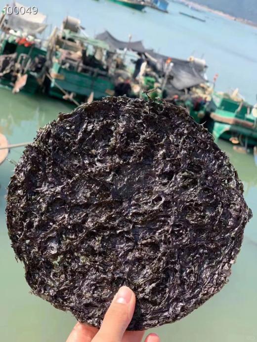 港岛姑娘 精选特级头水紫菜无沙免洗人工！采割自然晒干，营养美味 250g/包 商品图1