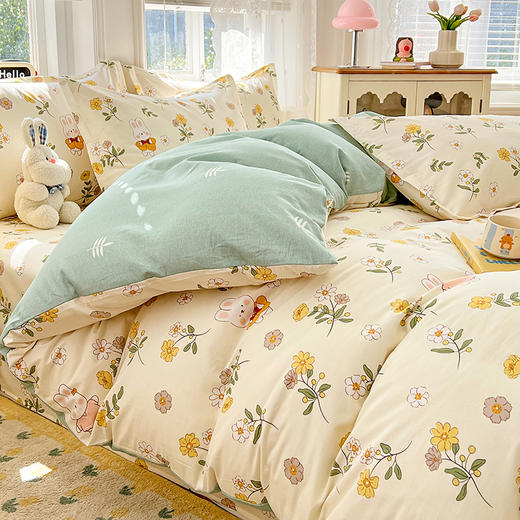 蓝若亭全棉四件套（艾薇儿） 商品图1