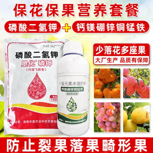 保花保果套餐磷酸二氢钾钙镁硼锌铜锰铁七元素果树叶面肥正品农用 商品图4