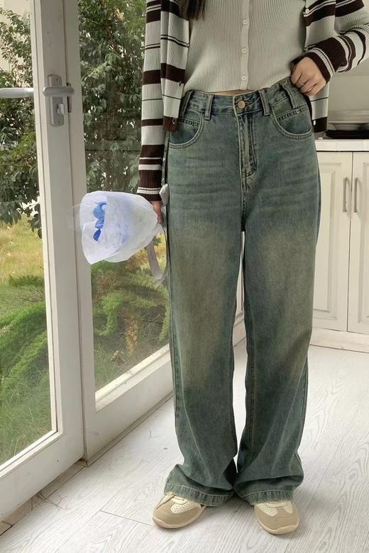 LNNNS 复古直筒牛仔裤 19790 商品图3