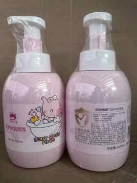 红色小象优护沐浴泡泡500ml