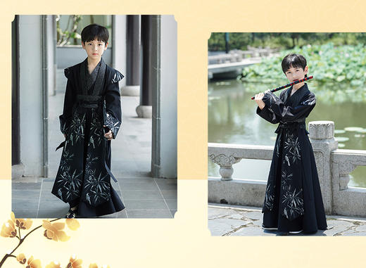 苏城纪童装汉服男童-五竹 商品图3