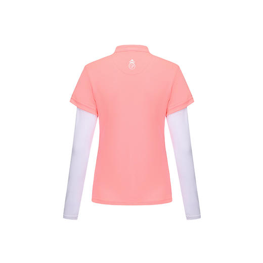 BOS-303B(PROSIMON高尔夫春夏女款带防晒袖套短袖小立领衫) 商品图1