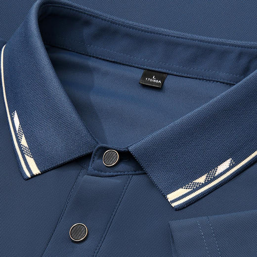 【冰丝】【DCS】大依优型大码翻领短袖POLO衫男加肥大码夏装衣服休闲时尚半袖体恤休闲商务 商品图4