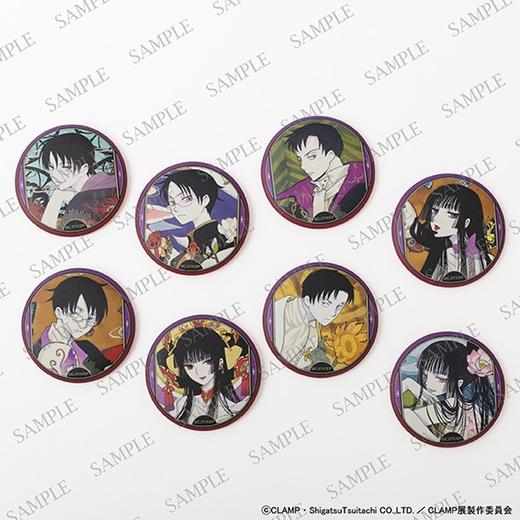 四月一日灵异事件簿 xxxHOLIC CLAMP展 吧唧 徽章 8包/盒 谷子 商品图0