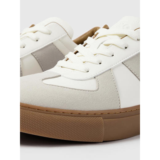 GXG男鞋时尚休闲鞋透气复古潮流舒适运动百搭板鞋德训鞋 商品图4