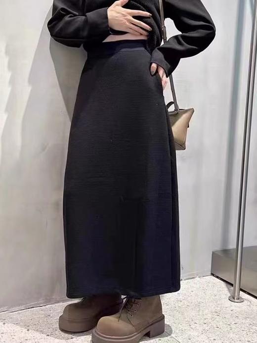 12.12【清仓】NO退 潮牌清仓价-春款茧型肌理泡泡休闲半裙-喜出 商品图0