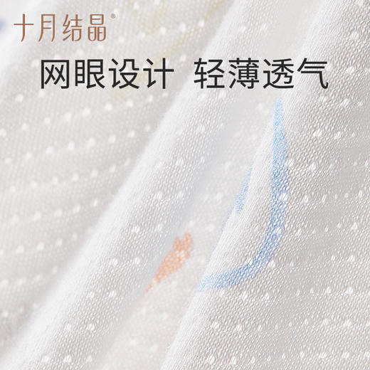 婴儿夏季薄款纯棉短袖连体衣 赠【便携洗衣皂80g*5块】 商品图2