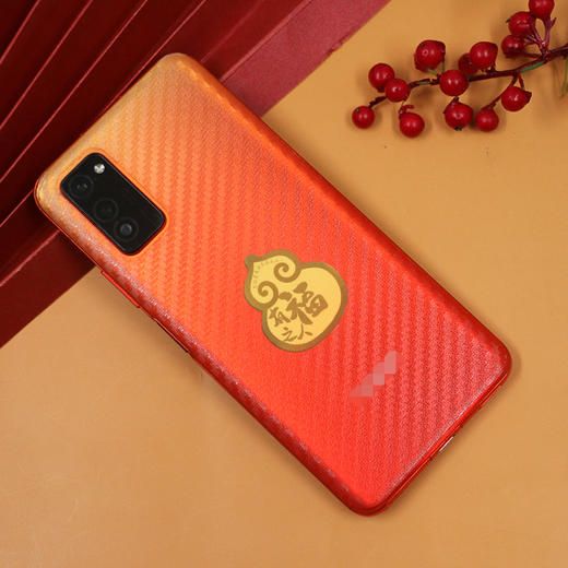 有福之人手机贴·999足金·招财纳福·网红爆款轻奢时尚 商品图4