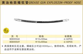 波斯 黄油枪防爆软管12"		BS800568