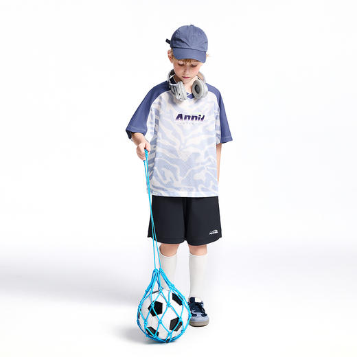 【实体店同款】男童圆领短袖上衣夏季新款安奈儿童装AB521625 商品图3