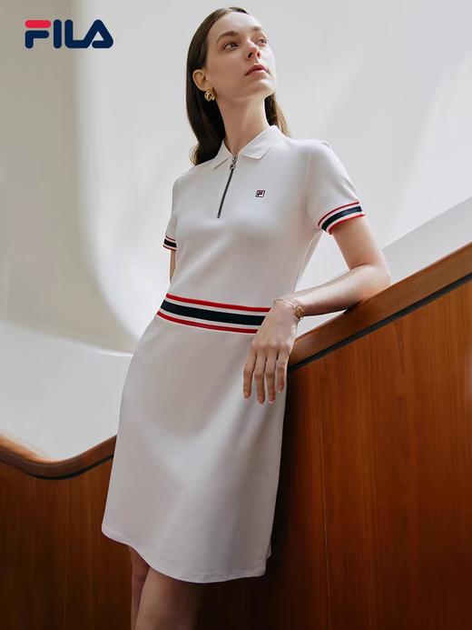 F乐 女款莫代尔棉珠地短袖POLO裙连衣裙礼盒装 Z-15108 商品图7