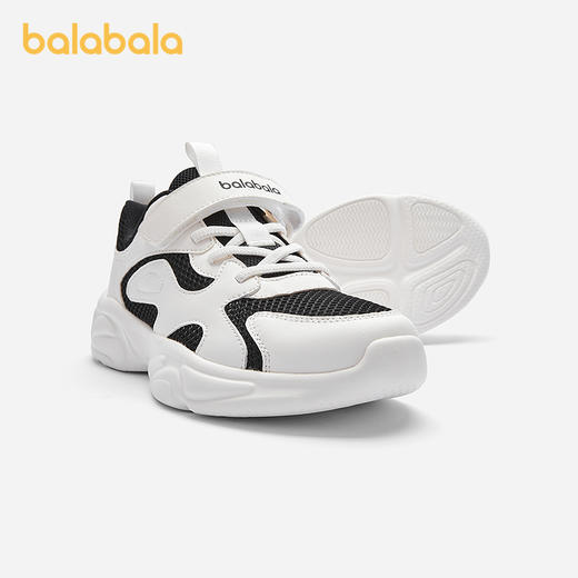 巴拉巴拉儿童运动鞋透气男童女童鞋子2025夏新款老爹鞋网布小白鞋 商品图1