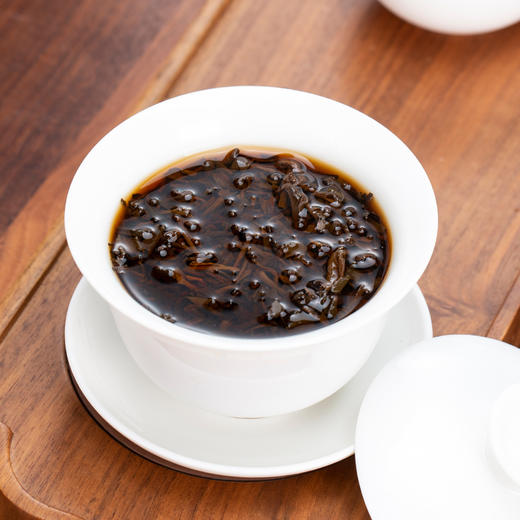 茂圣丨红韵·2021 广西六堡茶 黑茶  2021年陈化 500g 大份量 送礼自饮皆宜 商品图3