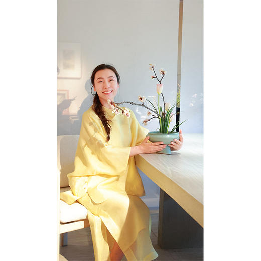 【2026东衣作】小黄鹂 · 新中式上衣（25708097黄栗留-高定款） 商品图0