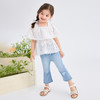笛莎Deesha 童装女童裤子女童“甜美公主”微喇牛仔裤 商品缩略图2