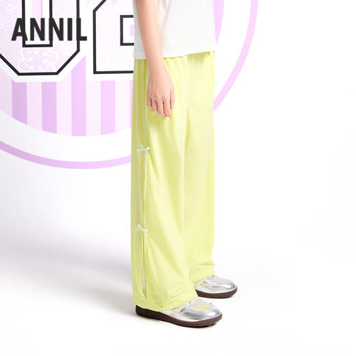 【实体店同款】女童全腰梭织单裤夏季新款安奈儿童装AG526675 商品图1
