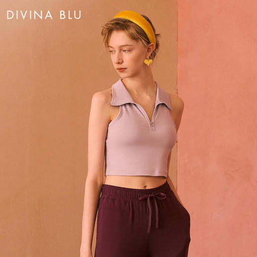 预售3月25日发货DIVINABLU东京系列迪唯纳半拉链背心94 商品图2