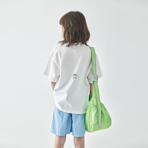 棵初25年夏季新款童装小猫日记趣味印花短袖T恤元气活泼女童上衣 商品图2