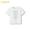 巴拉巴拉童装儿童短袖女童t恤2025款夏速干凉感上衣 商品缩略图0