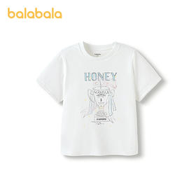 巴拉巴拉童装儿童短袖女童t恤2025款夏速干凉感上衣