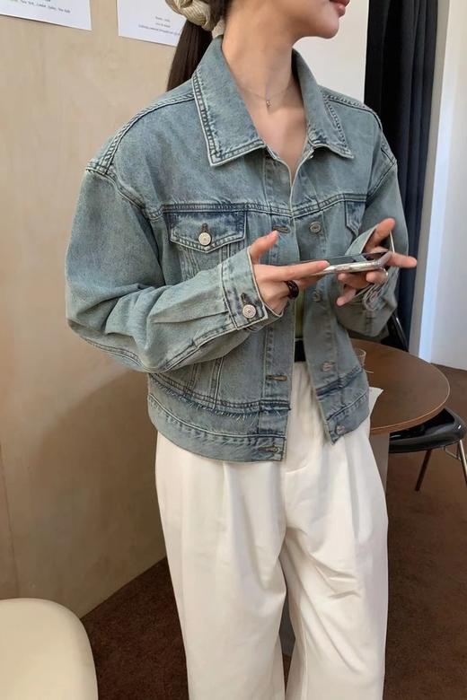 WHO KNOWS 百搭休闲牛仔外套 19805 商品图4