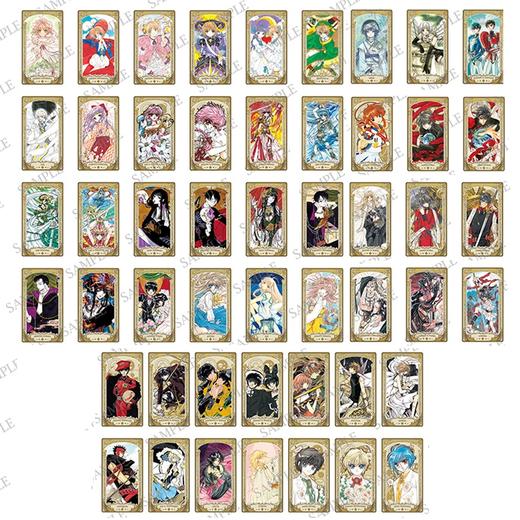 Ensky 圣传x战记 魔卡少女樱 CLAMP展 塔罗卡 全50种 17包/盒 谷子 商品图0