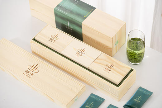 浦桥玉剑绿茶150g木盒装 商品图5