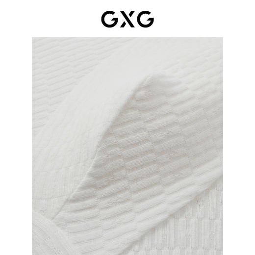 GXG男士【3条装】内裤肌理棉氨透气抑菌平角四角内裤 商品图4