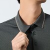 【肌理条POLO衫】柒牌短袖POLO衫男2025夏季新品条纹肌理翻领上衣128T71160 商品缩略图2