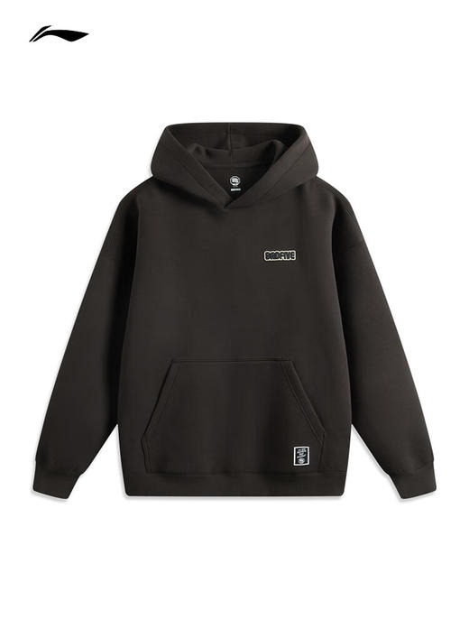 李宁反伍连帽卫衣男2025春季新款文化休闲时尚宽松运动上衣AWDV029 商品图0