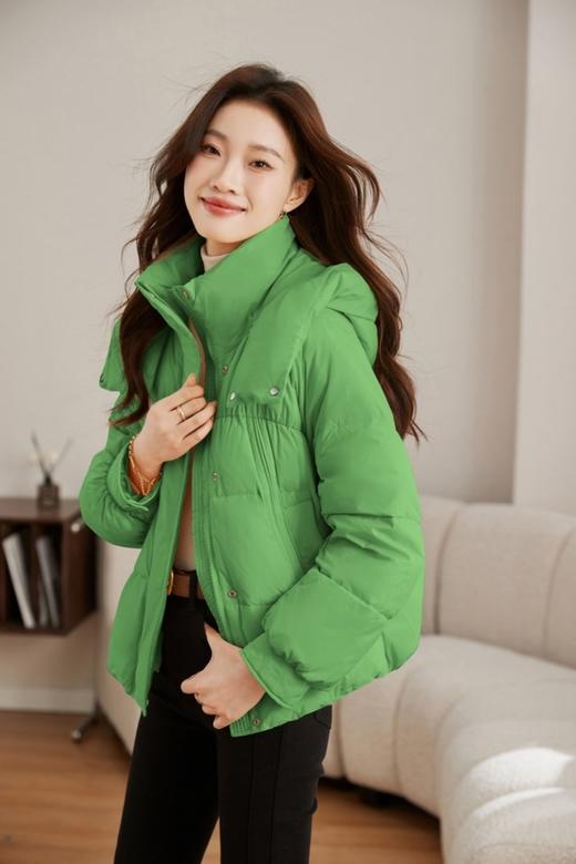 HAYES 绿色90白鸭绒羽绒外套 19848 商品图1