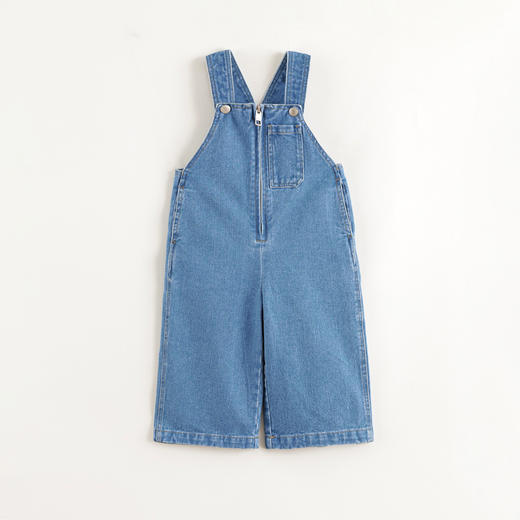 马克珍妮男童元气百搭牛仔背带裤 儿童裤子2025年春装新款250027 商品图2