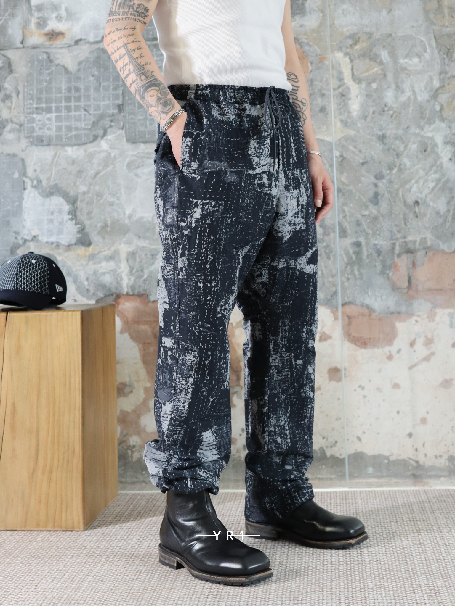 Jacquard Boro Pants