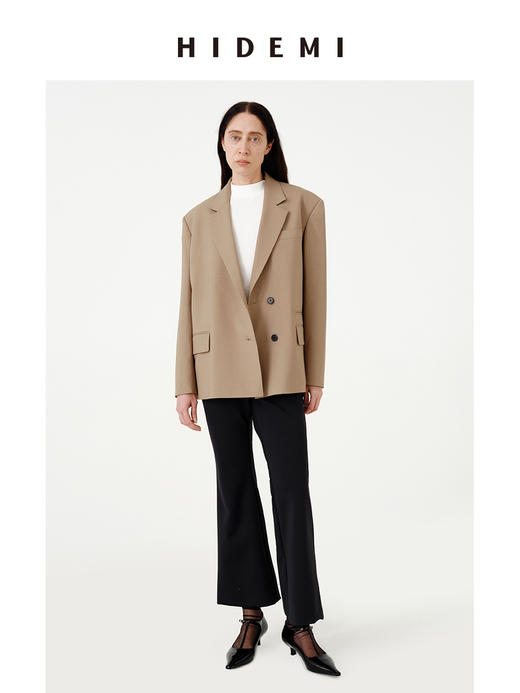 HIDEMI 【demi同款】到店必入日本进口纱线超强弹力喇叭裤小脚裤神裤 商品图11