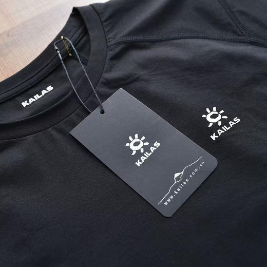 原单正品 KAILAS凯乐石速干功能T恤短袖吸湿快干透气户外越野跑登山徒步短袖
颜色：黑色白色军绿
尺码:M-XXL 商品图11