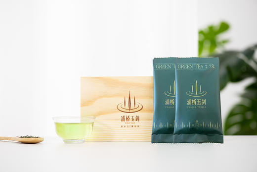 浦桥玉剑绿茶150g木盒装 商品图4