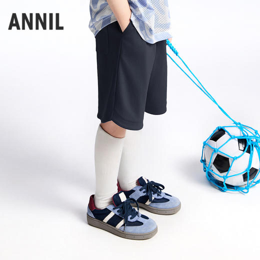 【实体店同款】男童液氨全腰针织中裤夏季新款安奈儿童装AB526649 商品图2