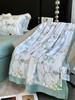 自然醒100%奥地利兰精天丝印花镂空夏被可机洗夏凉被凉感空调被数码印花床单薄被子四件套CY 商品缩略图0
