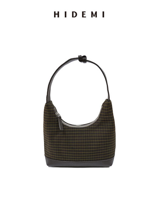 HIDEMI easy系列进口牛皮荔枝皮可调节手柄多背式饭盒包 格纹/乌木棕/动物纹 商品图12