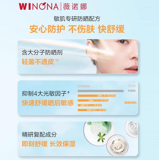 薇诺娜清透防晒乳50g 商品图2