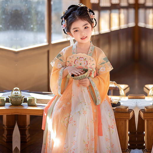 苏城纪童装汉服襦裙-樱花 商品图3