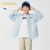 巴拉巴拉童装儿童衬衫男女童长袖夏装薄2025新款纯棉 商品缩略图0