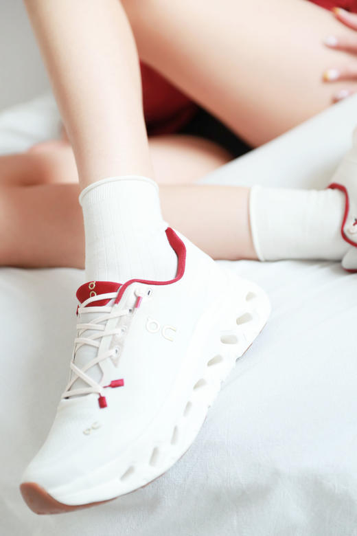 又白又仙又舒服，与自然同频。户外缓震软弹云底徒步跑鞋C031966 商品图9