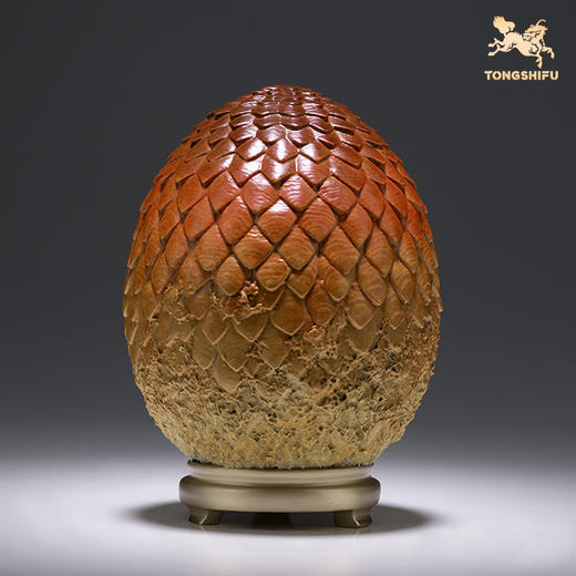 铜师傅 正版授权《权力的游戏》龙蛋 限量手办 客厅铜摆件 商品图3