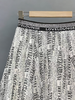 春季特卖 潮牌清仓价-白色字母烫钻松紧腰网纱半裙1014-喜出 商品缩略图3