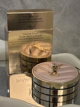 【香港仓】YSL/圣罗兰新款粉皮革气垫12g（有效期至:27年下半年）