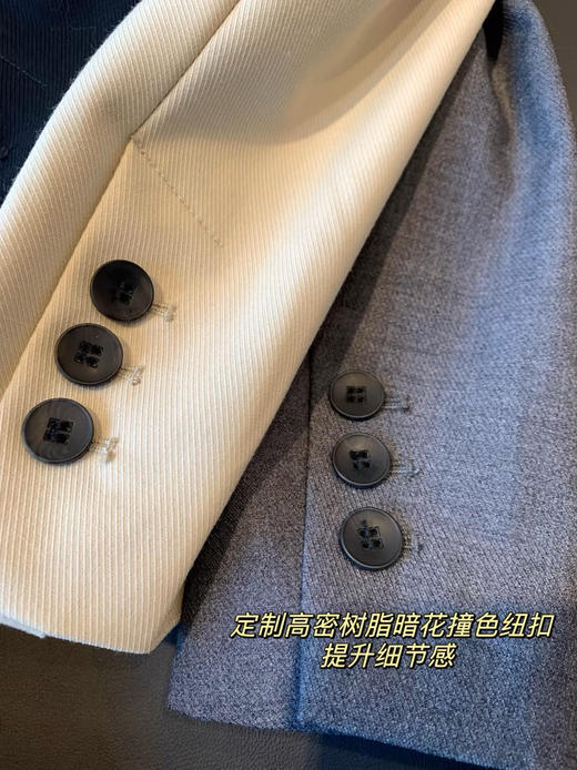 立体裁剪精湛工艺羊毛混纺修身显瘦一粒扣西装【包邮+三天无理由退换】 商品图14